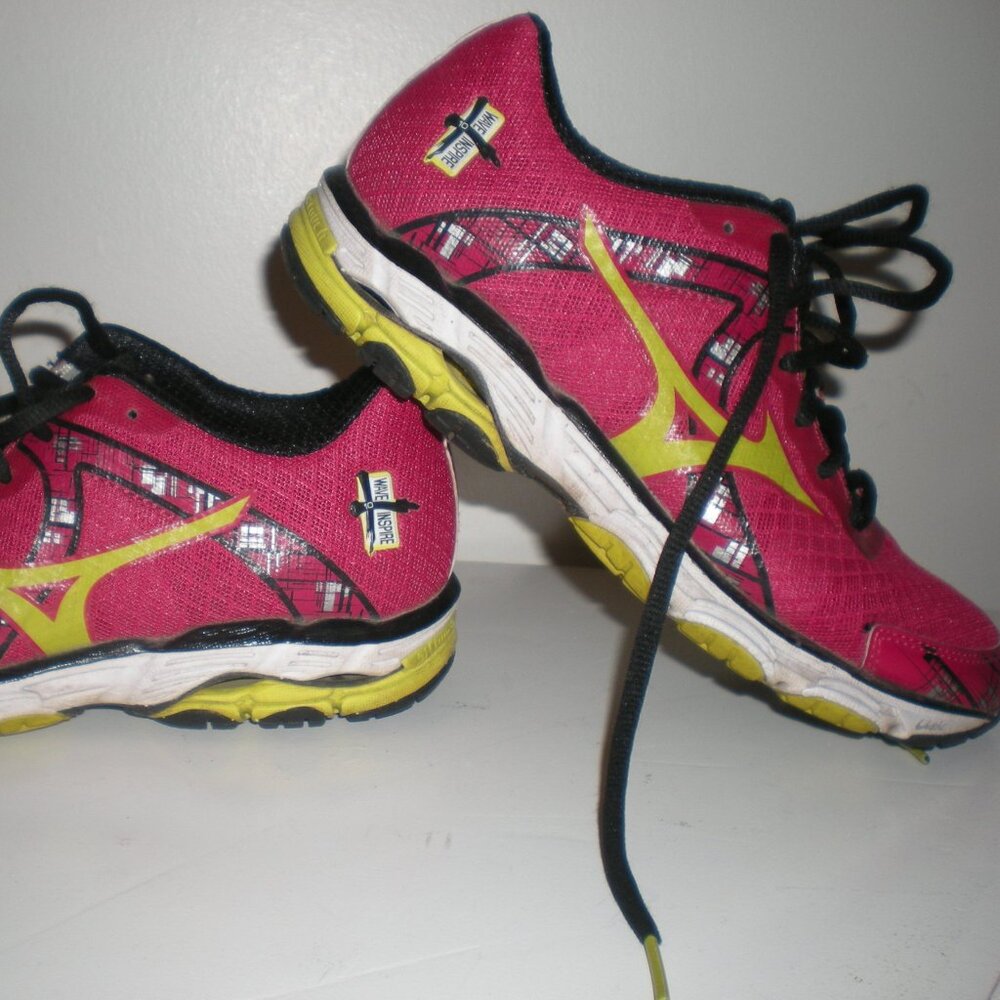 Mizuno Women's Wave Inspire 10 Running Shoes Pink Size 6.5